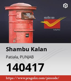 Shambu Kalan Post office