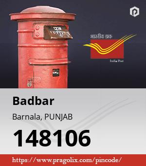 Badbar Post office