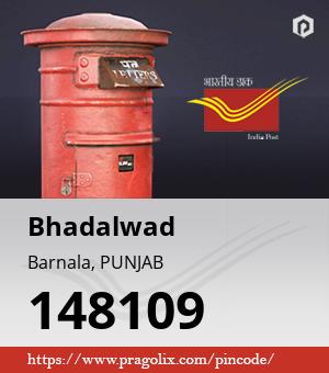 Bhadalwad Post office