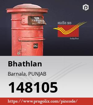 Bhathlan Post office