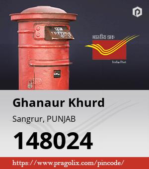 Ghanaur Khurd Post office