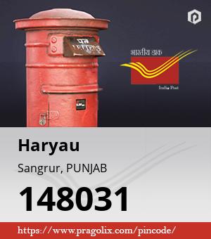 Haryau Post office
