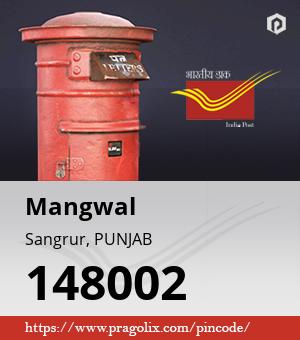 Mangwal Post office