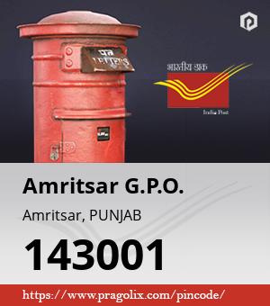 Amritsar G.P.O.  Post office