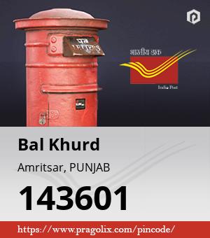 Bal Khurd Post office