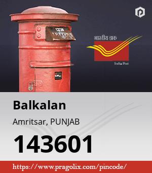 Balkalan Post office