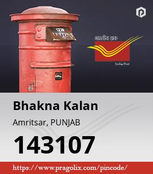 Bhakna Kalan Post office