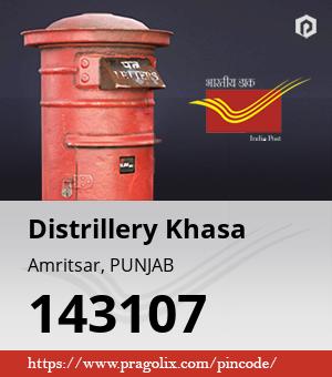 Distrillery Khasa Post office