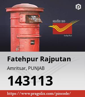 Fatehpur Rajputan Post office