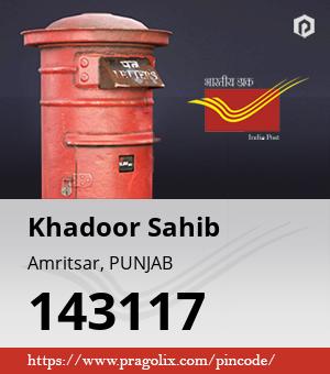 Khadoor Sahib Post office