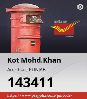 Kot Mohd.Khan Post office