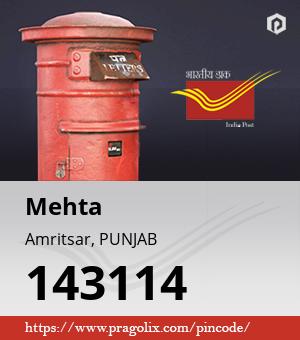 Mehta Post office