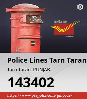 Police Lines Tarn Taran SO Post office