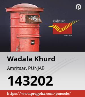 Wadala Khurd Post office