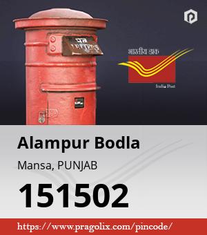 Alampur Bodla Post office