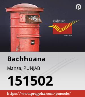 Bachhuana Post office