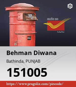 Behman Diwana Post office