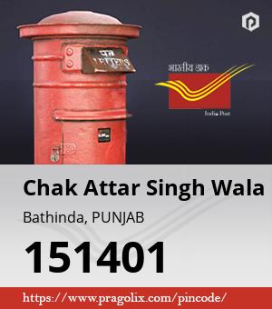 Chak Attar Singh Wala Post office