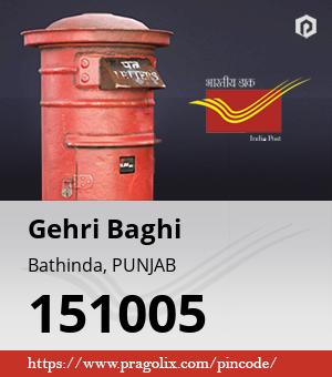 Gehri Baghi Post office