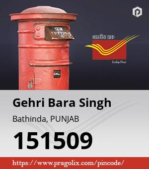 Gehri Bara Singh Post office