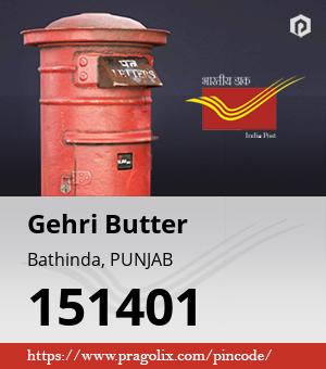 Gehri Butter Post office