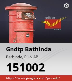 Gndtp Bathinda Post office