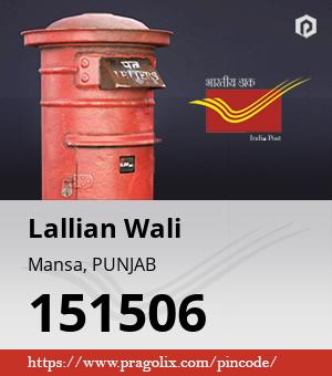 Lallian Wali Post office