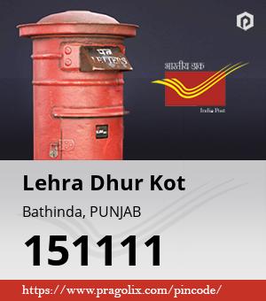 Lehra Dhur Kot Post office