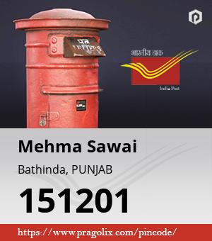 Mehma Sawai Post office