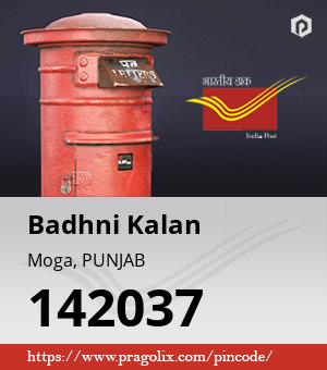 Badhni Kalan Post office