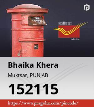 Bhaika Khera Post office