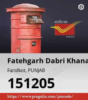 Fatehgarh Dabri Khana Post office