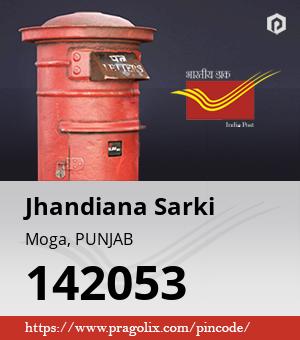 Jhandiana Sarki Post office