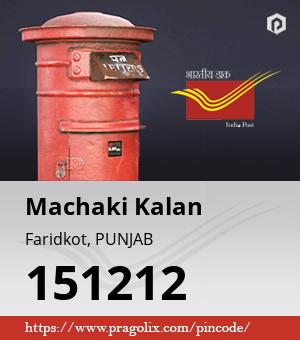 Machaki Kalan Post office