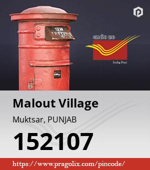 Malout Village Post office