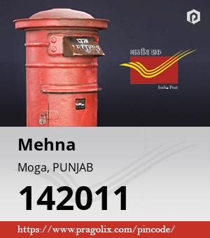 Mehna Post office