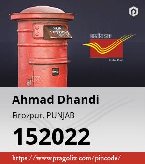 Ahmad Dhandi Post office