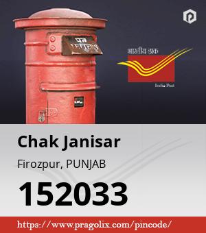 Chak Janisar Post office