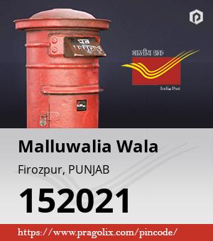 Malluwalia Wala Post office