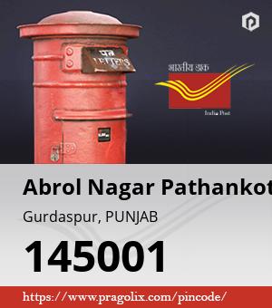 Abrol Nagar Pathankot Post office