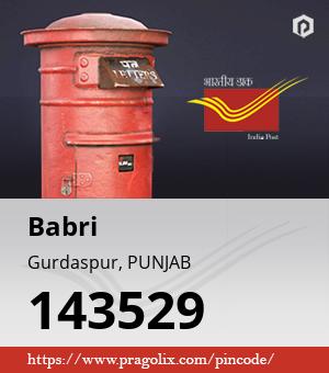 Babri Post office