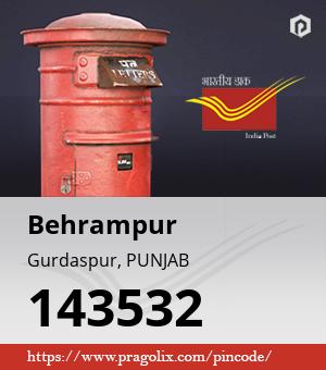 Behrampur Post office