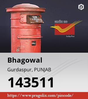 Bhagowal Post office