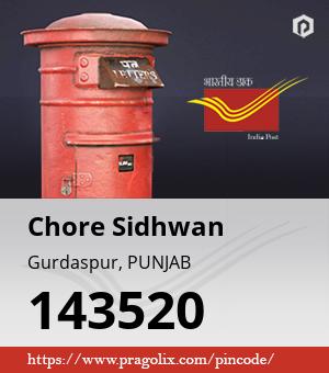 Chore Sidhwan Post office