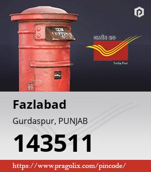 Fazlabad Post office