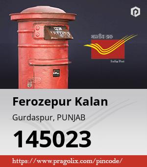 Ferozepur Kalan Post office