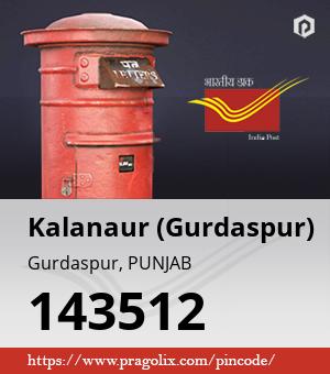 Kalanaur (Gurdaspur) Post office