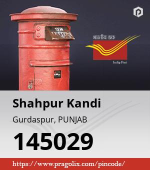 Shahpur Kandi Post office