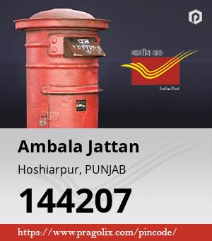 Ambala Jattan Post office