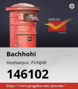 Bachhohi Post office